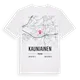 Kauniainen karta t-shirt