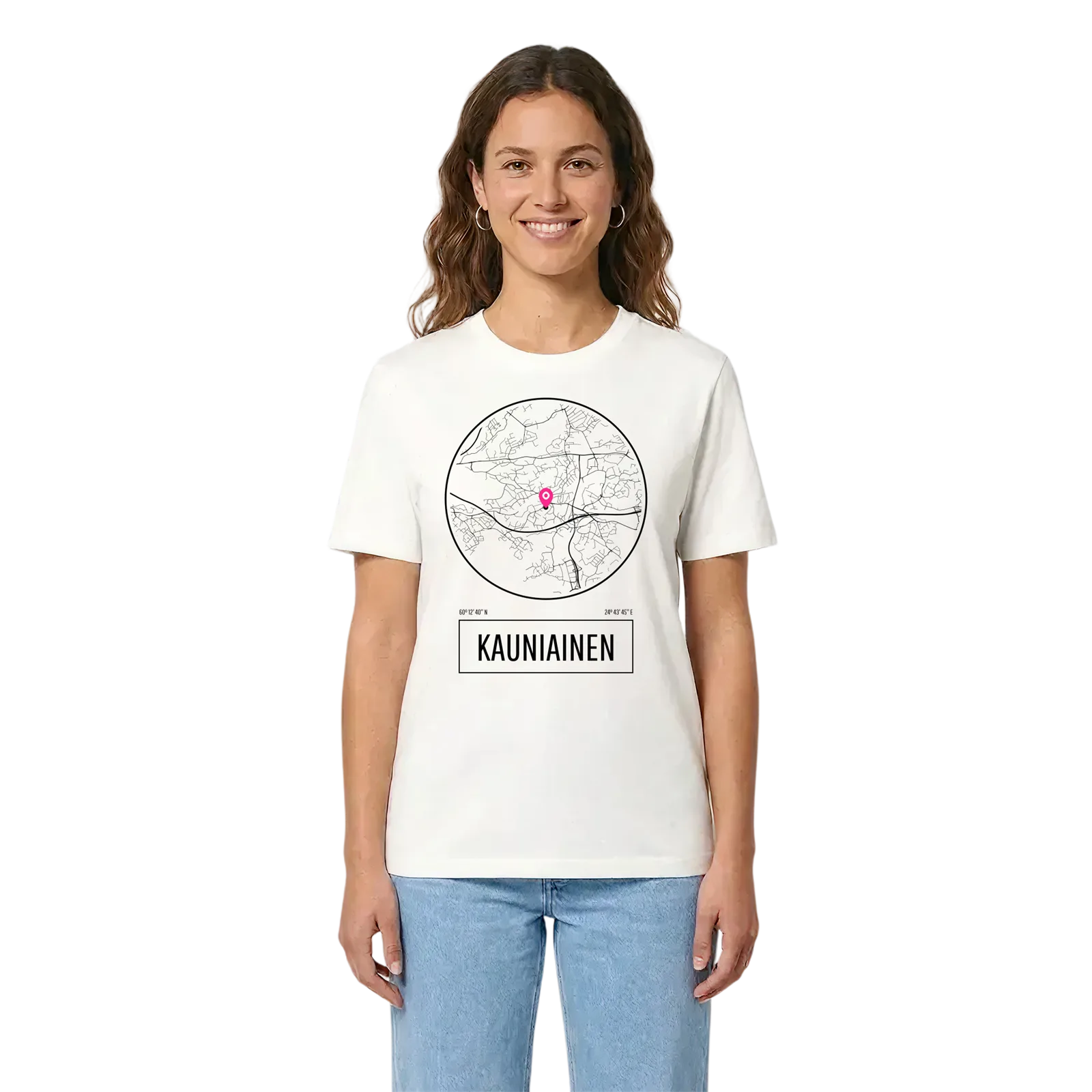 Kauniainen t-shirt – White, i miljö