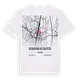 Keravan Keskusta karta t-shirt