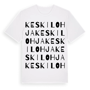 Keskilohja ordlek t-shirt – ekologisk bomull t-shirt från Pinshirt