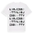Kurjenniitty ordlek t-shirt