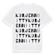 Kurjenniitty ordlek t-shirt