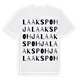 Laakspohja ordlek t-shirt