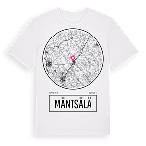 Mäntsälä t-shirt – ekologisk bomull t-shirt från Pinshirt