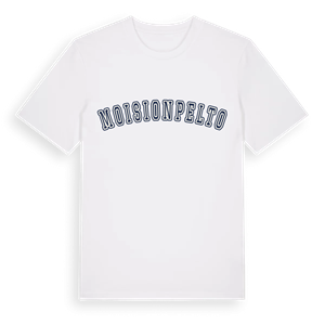 Moisionpelto college t-shirt – ekologisk bomull t-shirt från Pinshirt