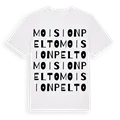 Moisionpelto ordlek t-shirt