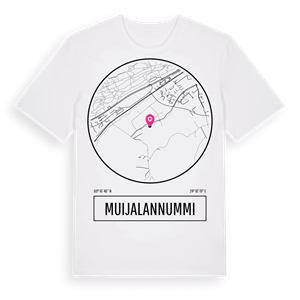 Muijalannummi t-shirt – ekologisk bomull t-shirt från Pinshirt