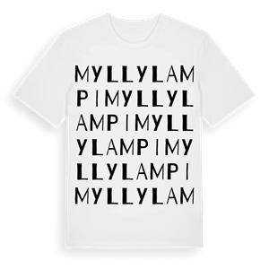Myllylampi ordlek t-shirt – ekologisk bomull t-shirt från Pinshirt