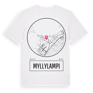 Myllylampi t-shirt – ekologisk bomull t-shirt från Pinshirt