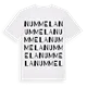 Nummela ordlek t-shirt
