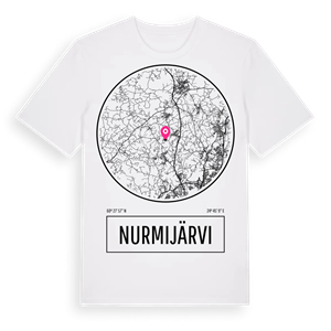Nurmijärvi t-shirt – ekologisk bomull t-shirt från Pinshirt