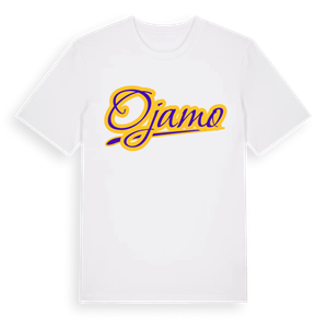 Ojamo baseball t-shirt – ekologisk bomull t-shirt från Pinshirt
