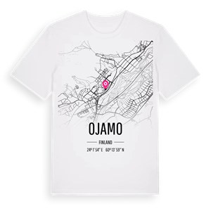 Ojamo karta t-shirt – ekologisk bomull t-shirt från Pinshirt