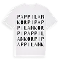 Pappilankorpi ordlek t-shirt