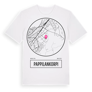 Pappilankorpi t-shirt – ekologisk bomull t-shirt från Pinshirt