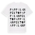 Pappilanpelto ordlek t-shirt