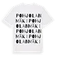 Pohjolanmäki ordlek t-shirt
