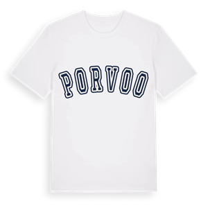Porvoo college t-shirt – ekologisk bomull t-shirt från Pinshirt