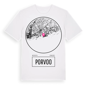 Porvoo t-shirt – ekologisk bomull t-shirt från Pinshirt
