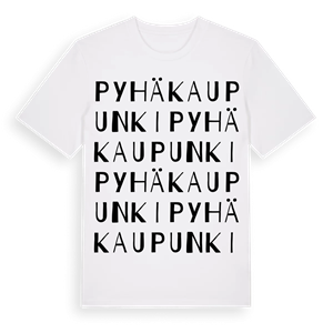 Pyhäkaupunki ordlek t-shirt – ekologisk bomull t-shirt från Pinshirt