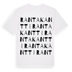 Rantakantti ordlek t-shirt – ekologisk bomull t-shirt från Pinshirt