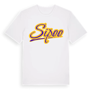 Sipoo baseball t-shirt – ekologisk bomull t-shirt från Pinshirt