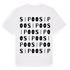 Sipoo ordlek t-shirt – ekologisk bomull t-shirt från Pinshirt