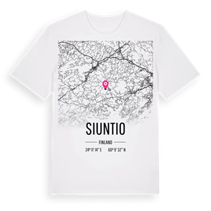 Siuntio karta t-shirt – ekologisk bomull t-shirt från Pinshirt