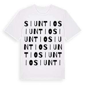Siuntio ordlek t-shirt – ekologisk bomull t-shirt från Pinshirt