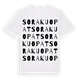 Sorakuopat ordlek t-shirt