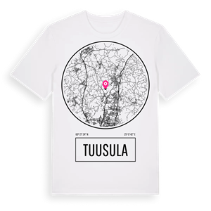 Tuusula t-shirt – ekologisk bomull t-shirt från Pinshirt