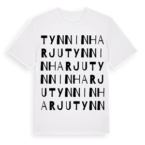 Tynninharju ordlek t-shirt – ekologisk bomull t-shirt från Pinshirt