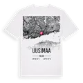 Uusimaa karta t-shirt