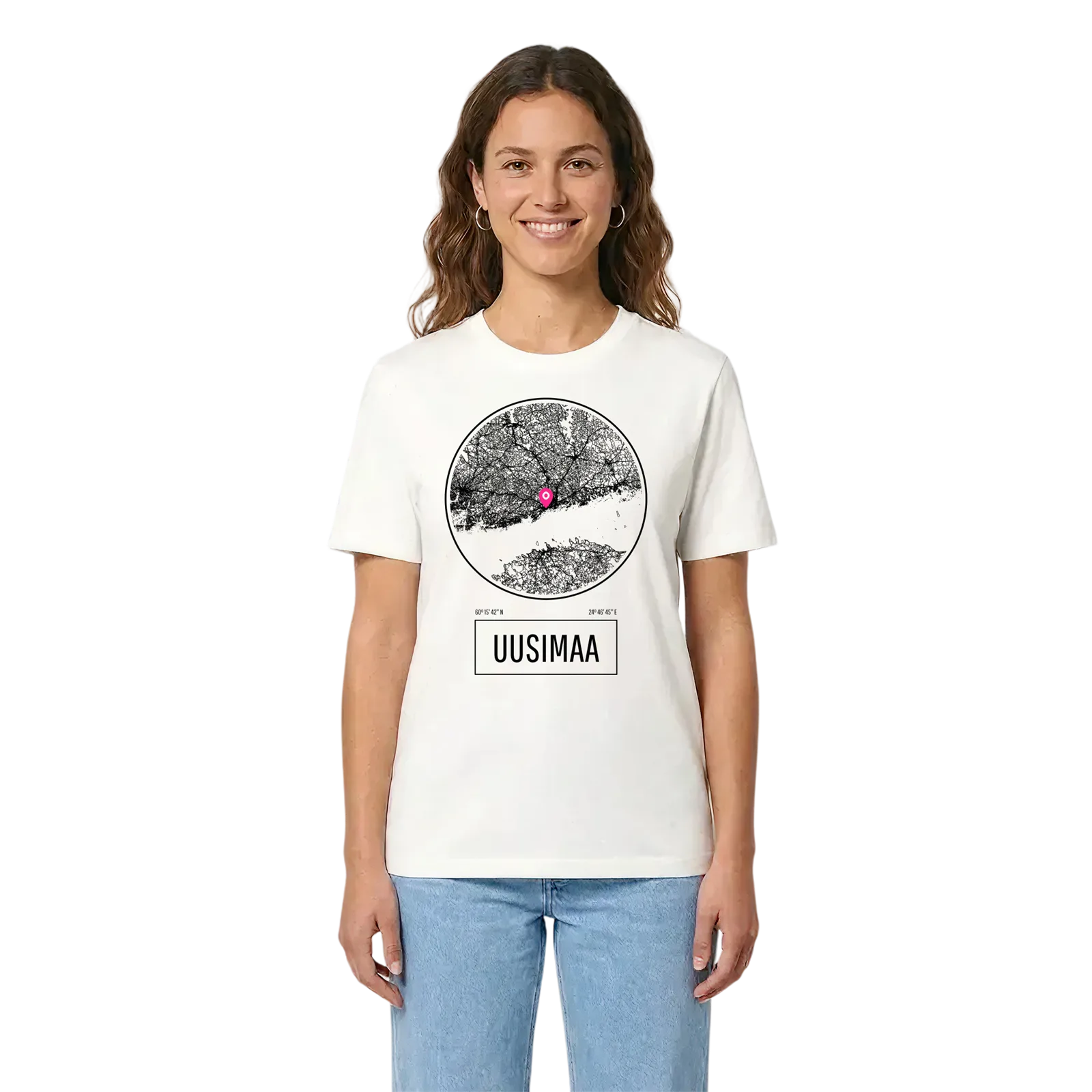 Uusimaa t-shirt – White, i miljö