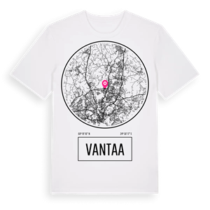 Vantaa t-shirt – ekologisk bomull t-shirt från Pinshirt