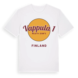 Vappula 1 cirkel t-shirt – ekologisk bomull t-shirt från Pinshirt
