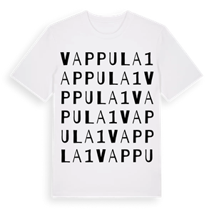 Vappula 1 ordlek t-shirt – ekologisk bomull t-shirt från Pinshirt