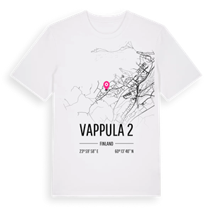 Vappula 2 karta t-shirt – ekologisk bomull t-shirt från Pinshirt