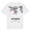 Vattuniemi karta t-shirt