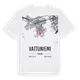 Vattuniemi karta t-shirt