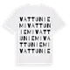 Vattuniemi ordlek t-shirt