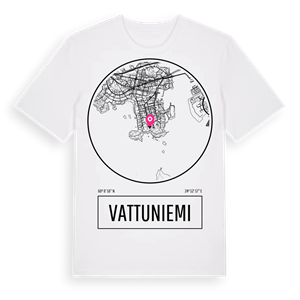 Vattuniemi t-shirt – ekologisk bomull t-shirt från Pinshirt