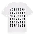 Vesitorni ordlek t-shirt