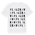 Ylikerava ordlek t-shirt