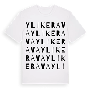 Ylikerava ordlek t-shirt – ekologisk bomull t-shirt från Pinshirt
