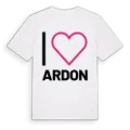 Jag älskar Ardon t-shirt stort tryck