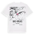 Bas-Valais karta t-shirt