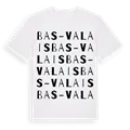 Bas-Valais ordlek t-shirt