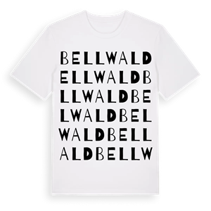 Bellwald ordlek t-shirt – ekologisk bomull t-shirt från Pinshirt