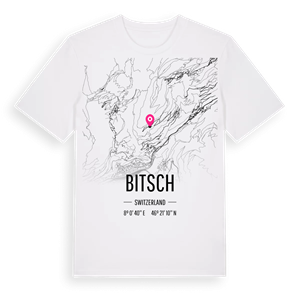 Bitsch karta t-shirt – ekologisk bomull t-shirt från Pinshirt